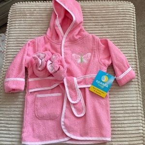 NWT!!! Baby girl’s robe swimsuit coverup